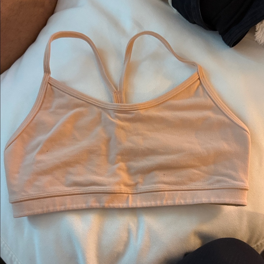 Lululemon Athletica Light Peach Sports Bra